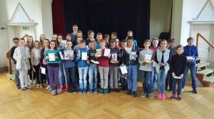 Die Känguru-PreisträgerInnen des Gymnasiums Nordhorn. Die Känguru-PreisträgerInnen des Gymnasiums Nordhorn.