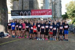 Das Gymnasium Nordhorn bei der Nordhorner Meile 2016.