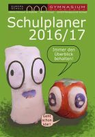 Der Schulplaner 2016/2017 des Gymnasiums Nordhorn.